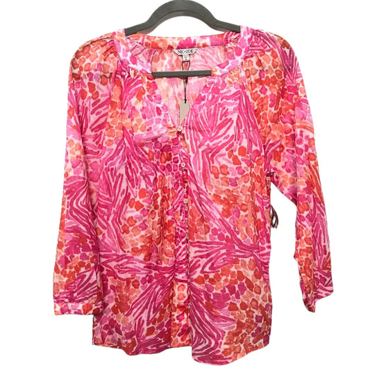 Blouse Long Sleeve By Nic + Zoe  Size: S