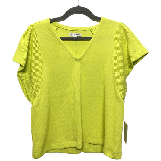 Yellow Top Short Sleeve Free Assembly, Size S