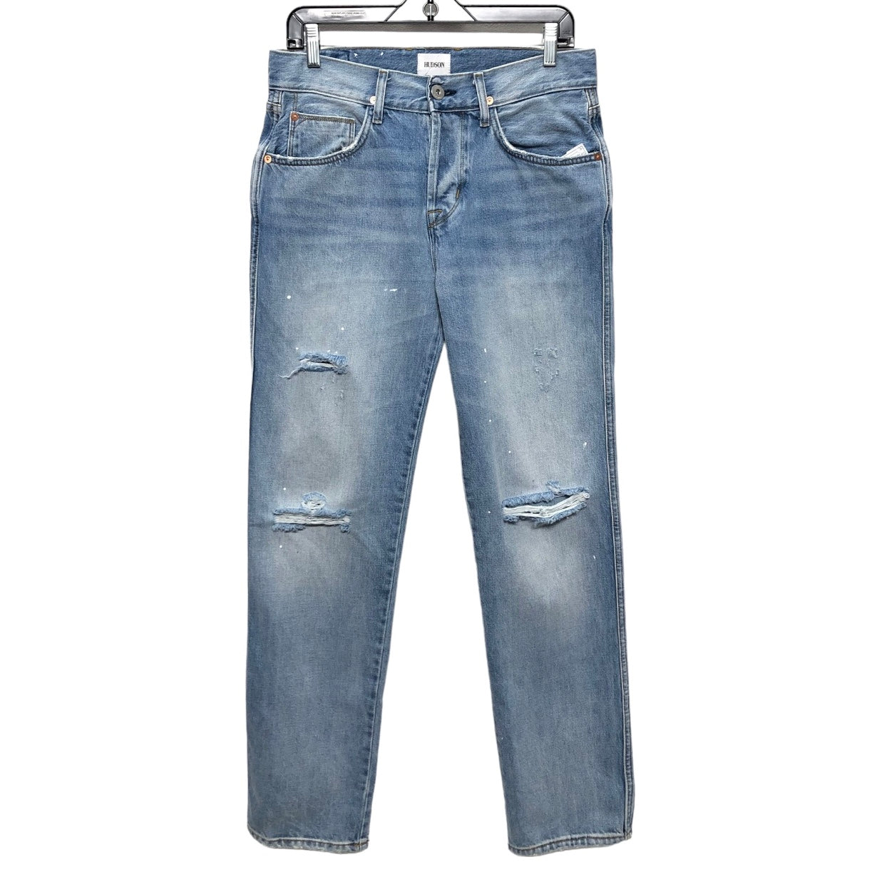 Blue Denim Jeans Straight Hudson, Size 10