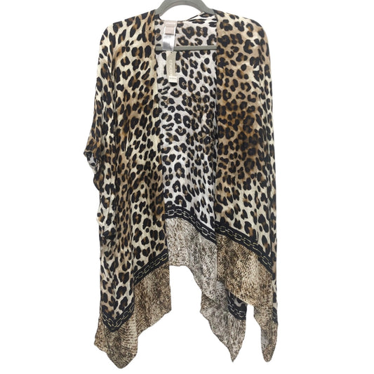 Animal Print Swimwear Cover-up Chicos, Size Onesize