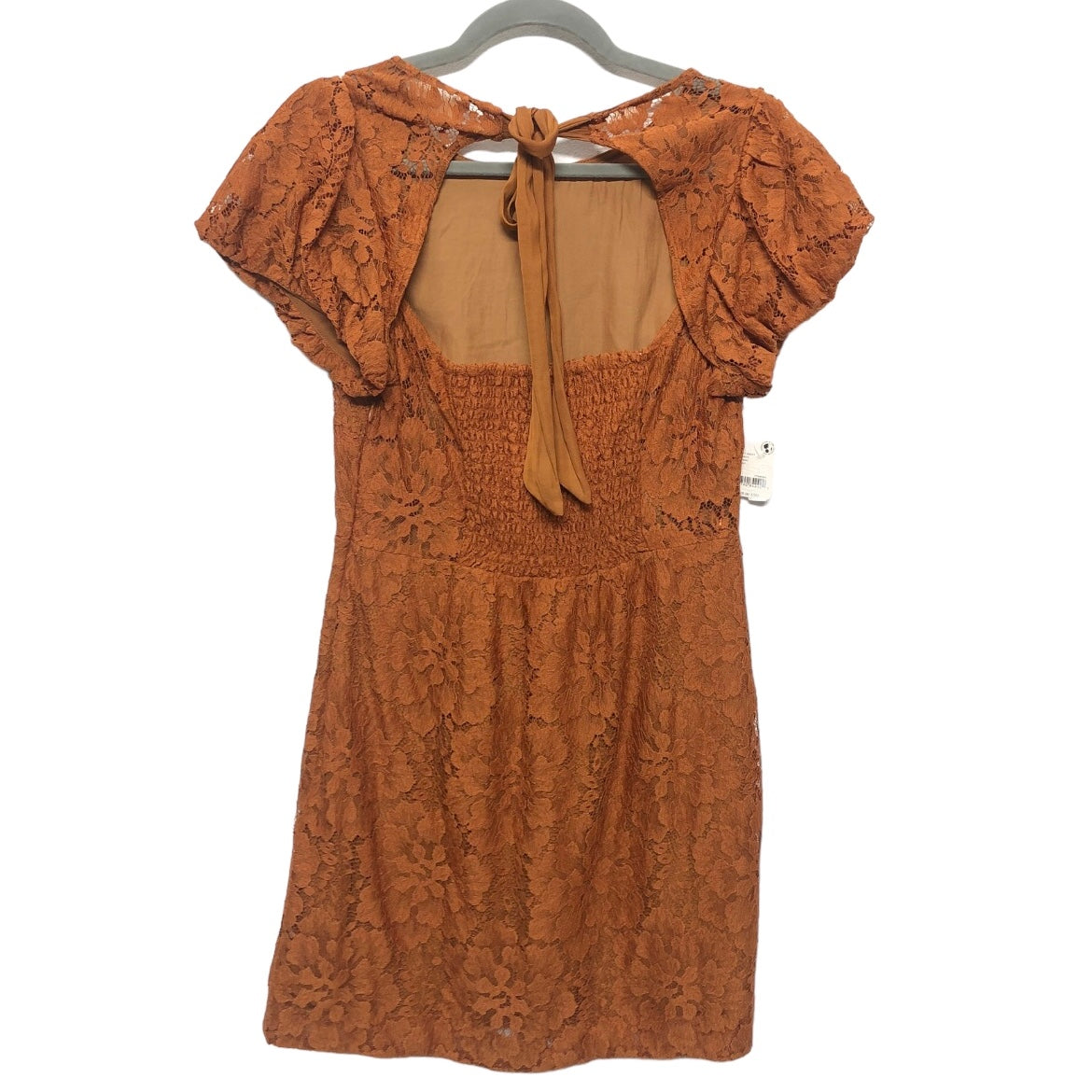 Orange Dress Casual Short Free People, Size M