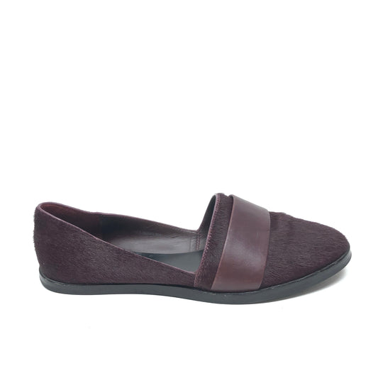 Purple Shoes Flats Vince, Size 6.5