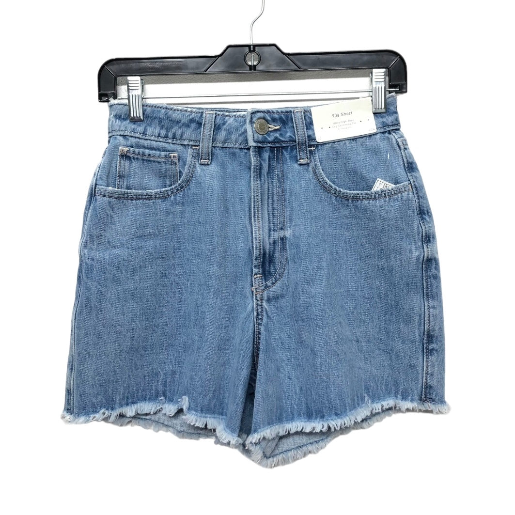 Blue Denim Shorts Hollister, Size 0