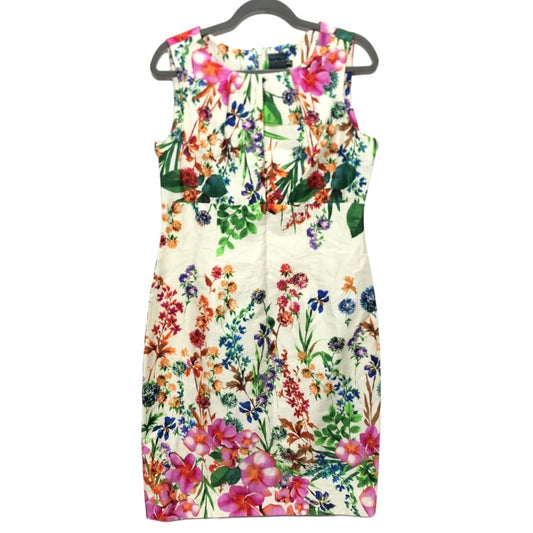 Floral Print Dress Casual Short Gabby Skye, Size 8