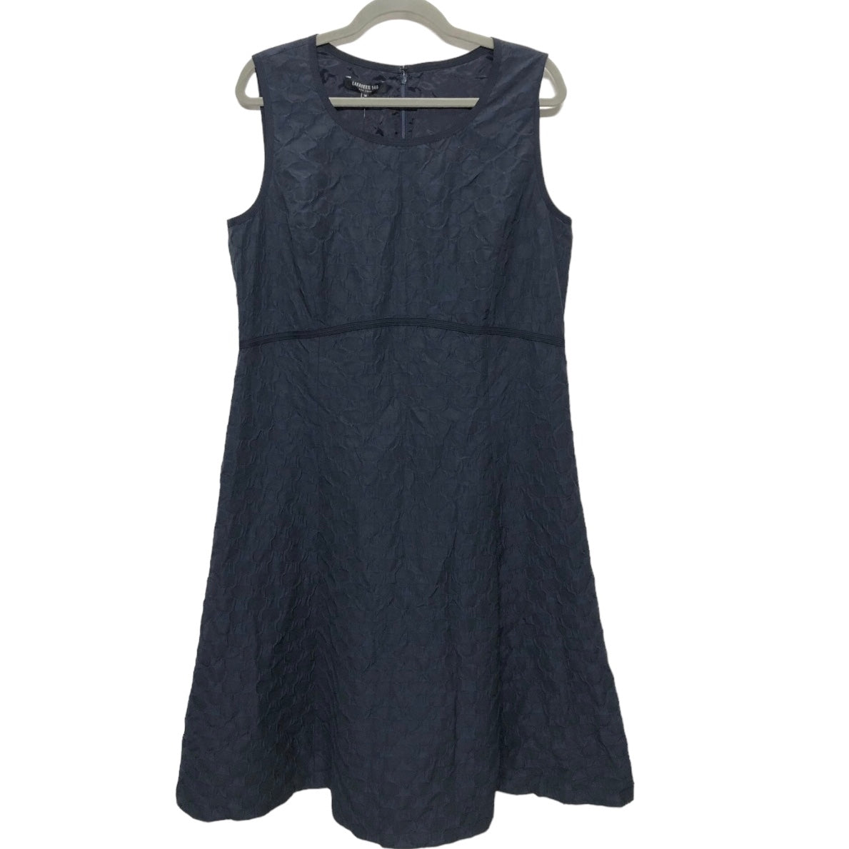 Navy Dress Casual Short Lafayette 148, Size 14