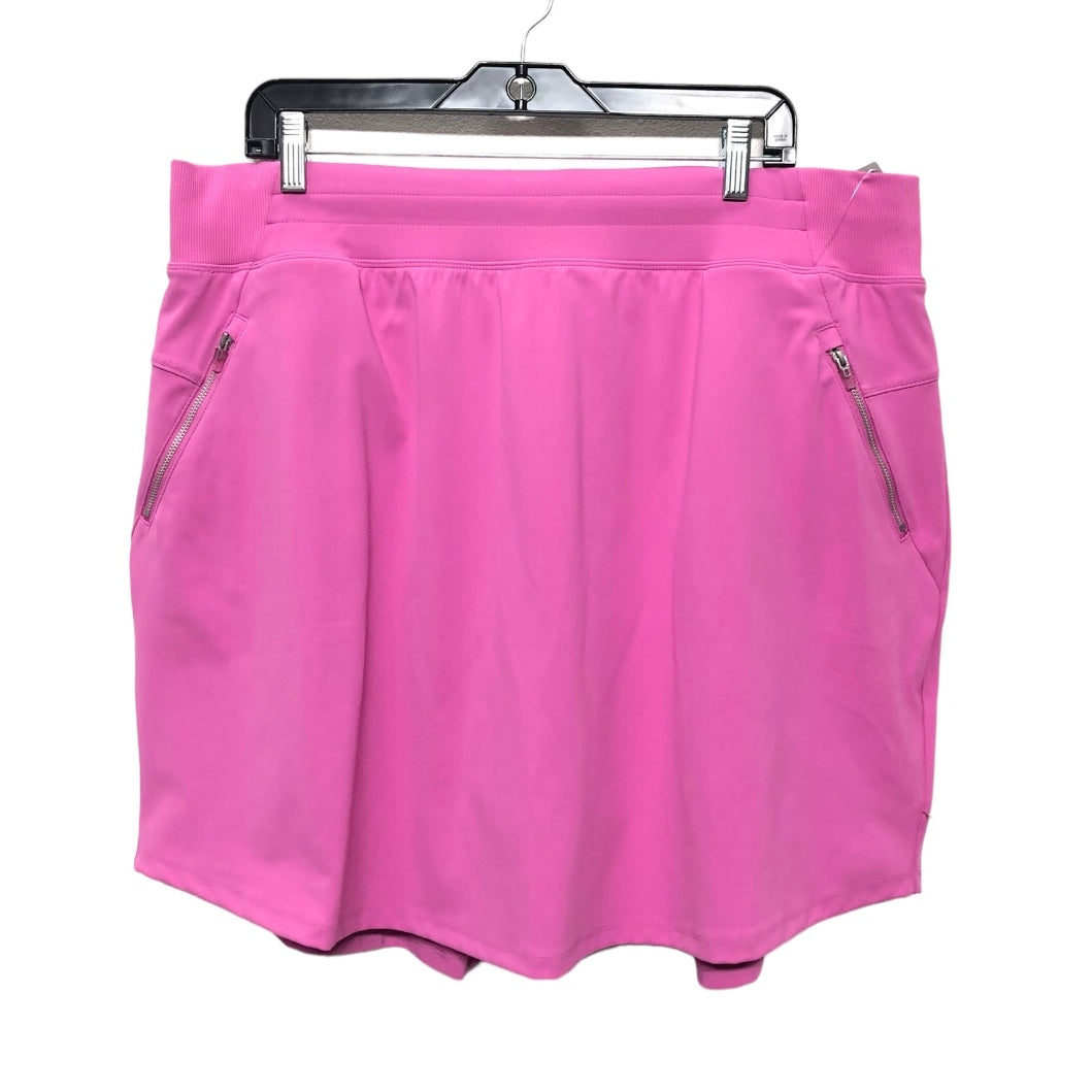 Pink Athletic Skort Livi Active, Size 18