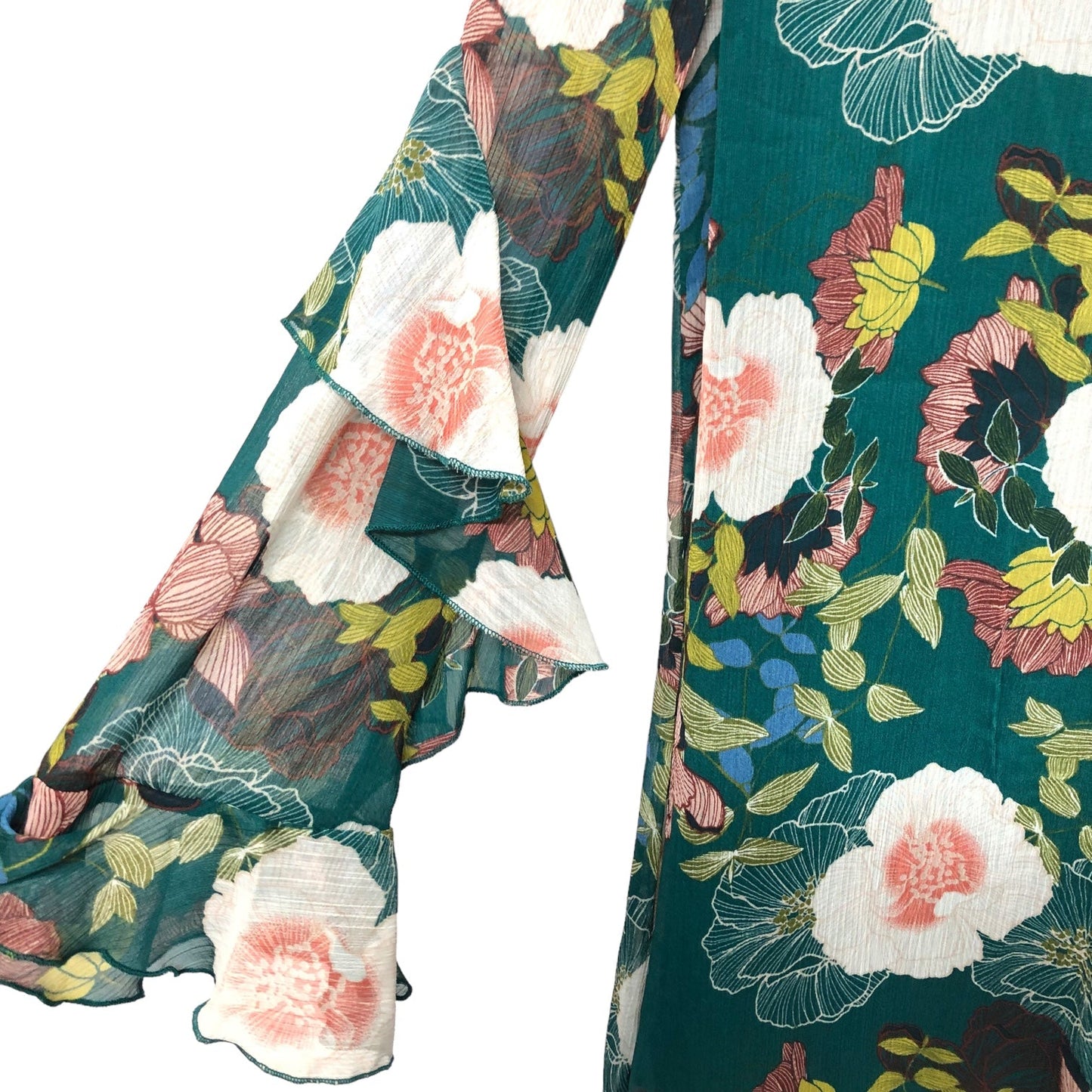 Floral Print Dress Casual Short As U Wish, Size Xs