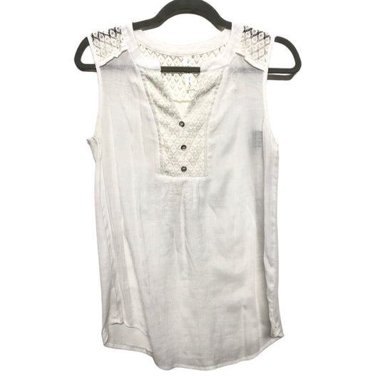 Ivory Top Sleeveless Perseption Concept, Size S