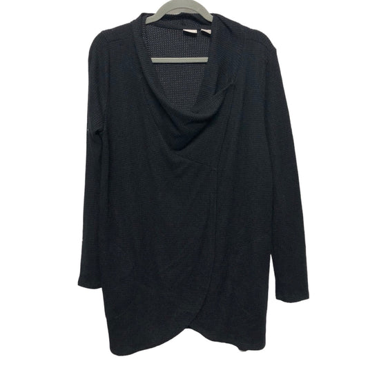 Tunic Long Sleeve By Chicos In Black, Size: L