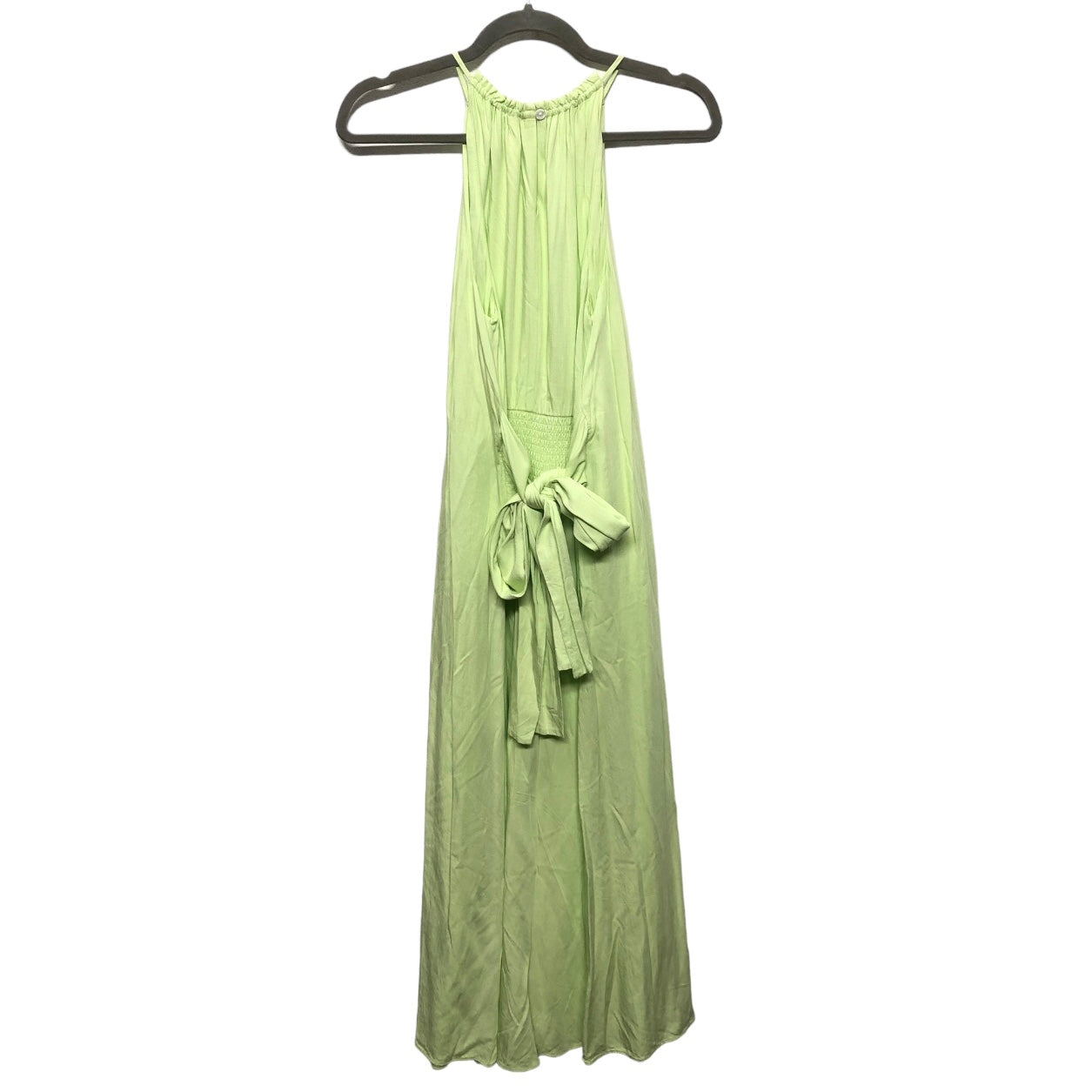 Dress Casual Midi By Ann Taylor In Green, Size: M