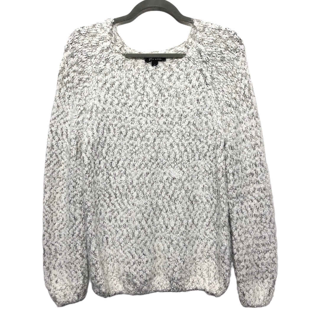 Sweater By Buffalo David Bitton In Grey & White, Size: L