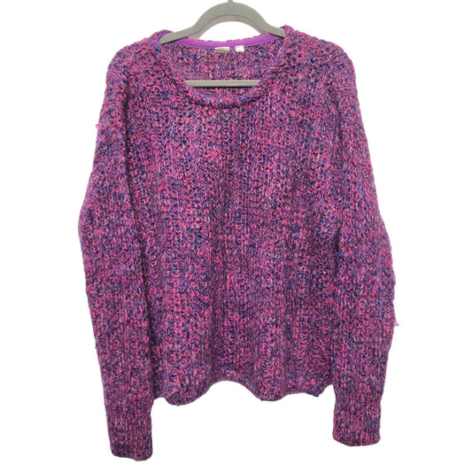 Sweater By Gap In Pink & Purple, Size: M