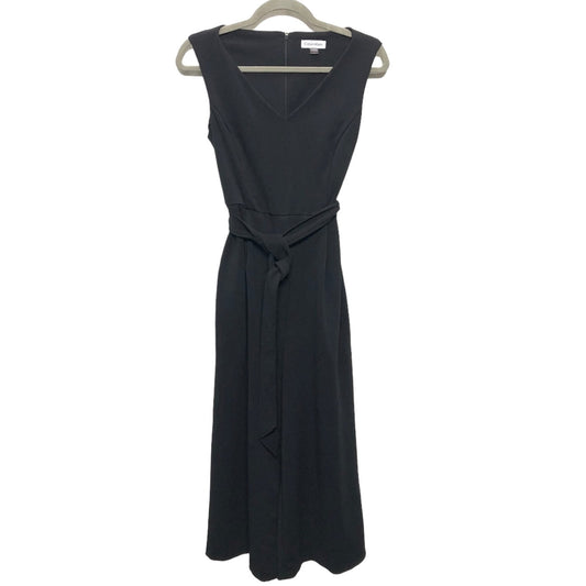 Jumpsuit By Calvin Klein In Black, Size: 8