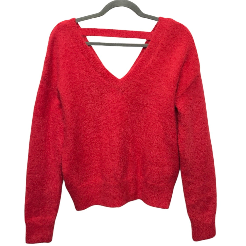 Sweater By Jessica Simpson In Red, Size: M