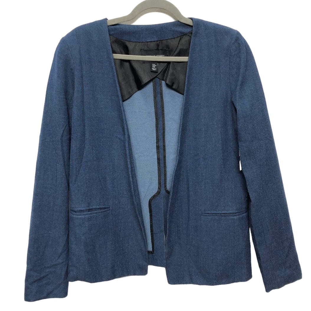 Blazer By Adrienne Vittadini In Blue, Size: M