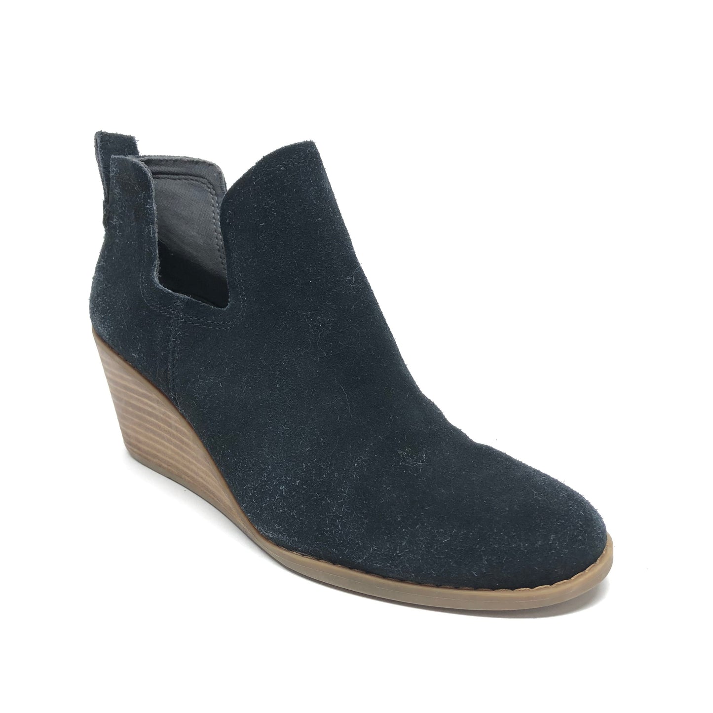 Boots Ankle Heels By Toms In Black, Size: 7.5