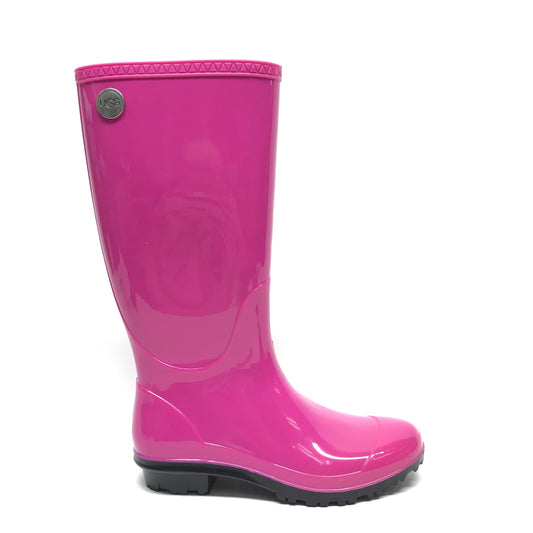 Boots Designer By Ugg In Pink, Size: 6