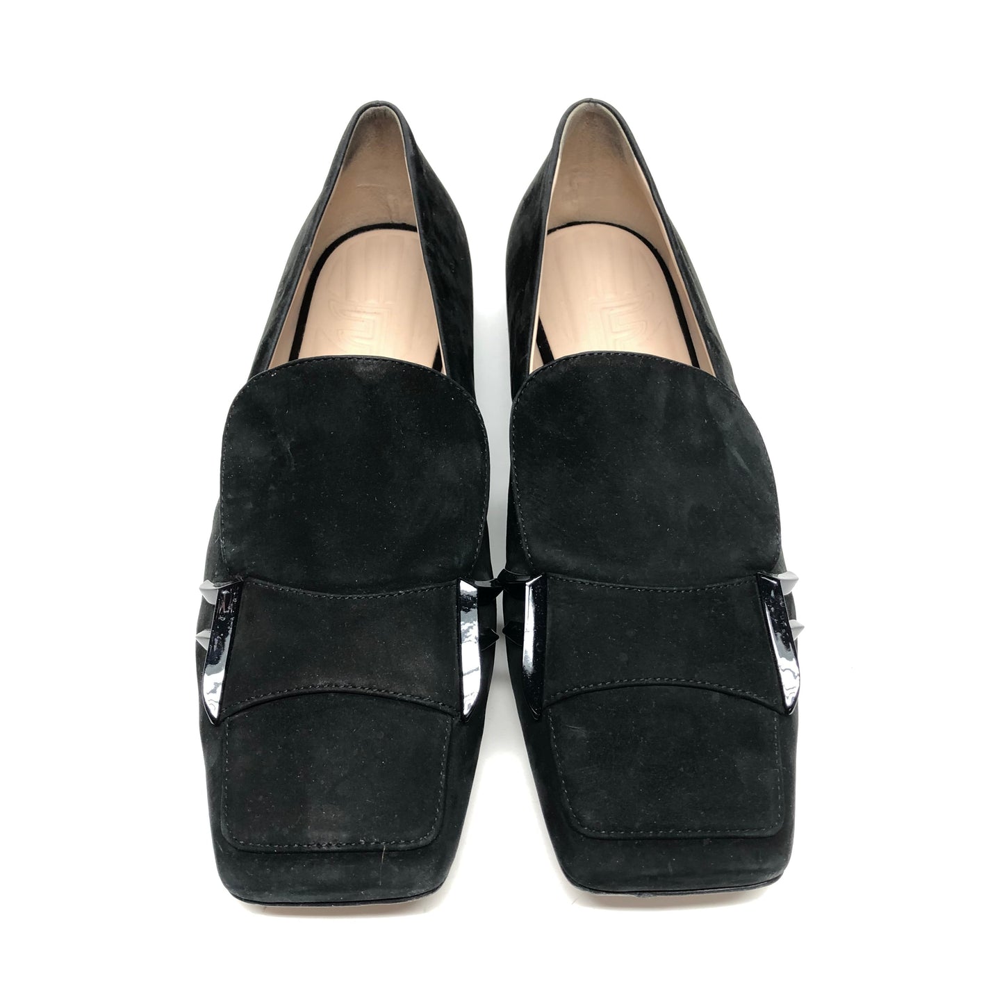 Shoes Luxury Designer By Fendi In Black, Size: 8.5