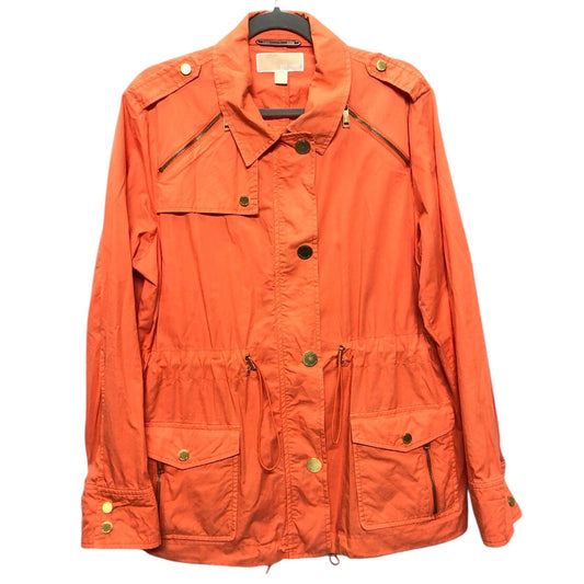 Jacket Utility By Michael By Michael Kors In Orange, Size: Xl