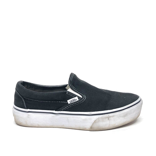 Shoes Sneakers By Vans In Black, Size: 9.5