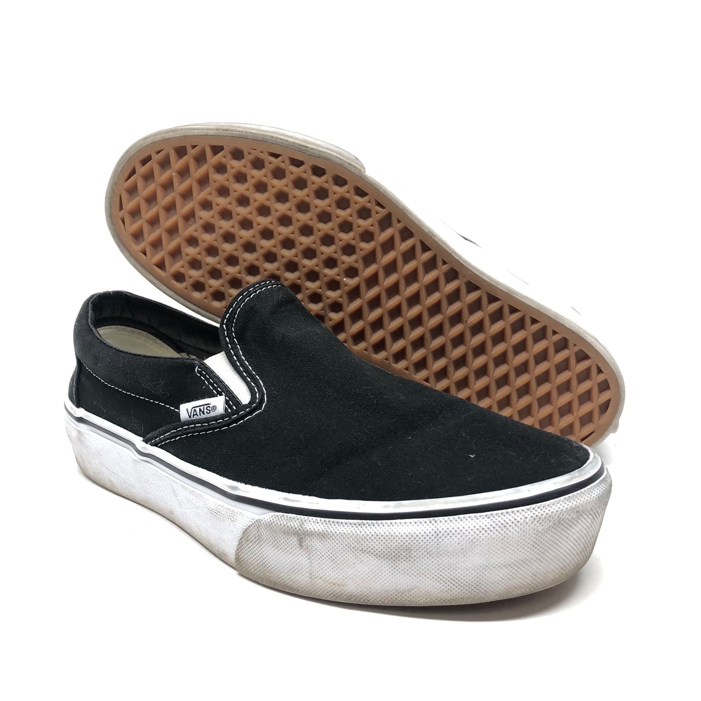 Shoes Sneakers By Vans In Black, Size: 9.5