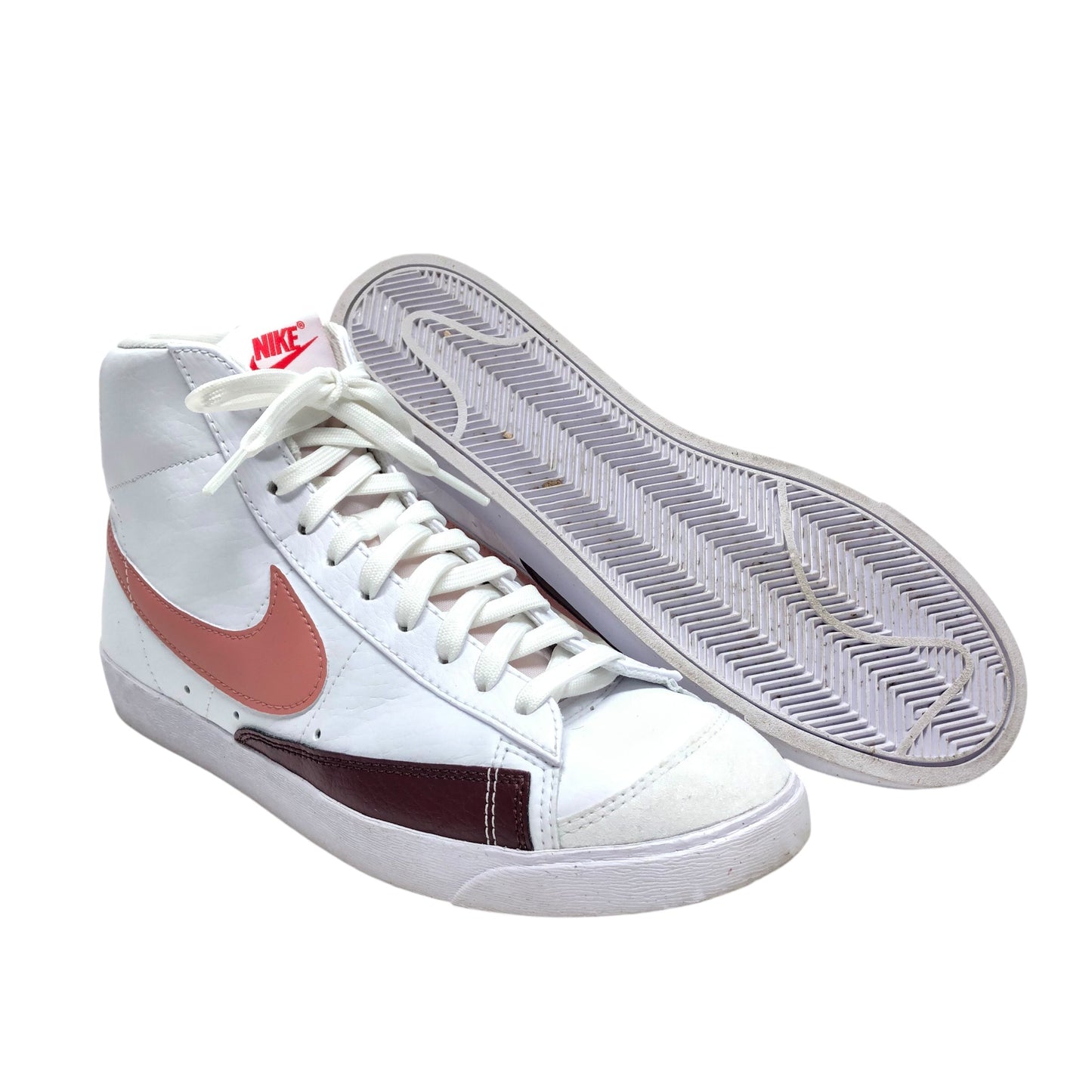 Shoes Athletic By Nike In Pink & White, Size: 9.5