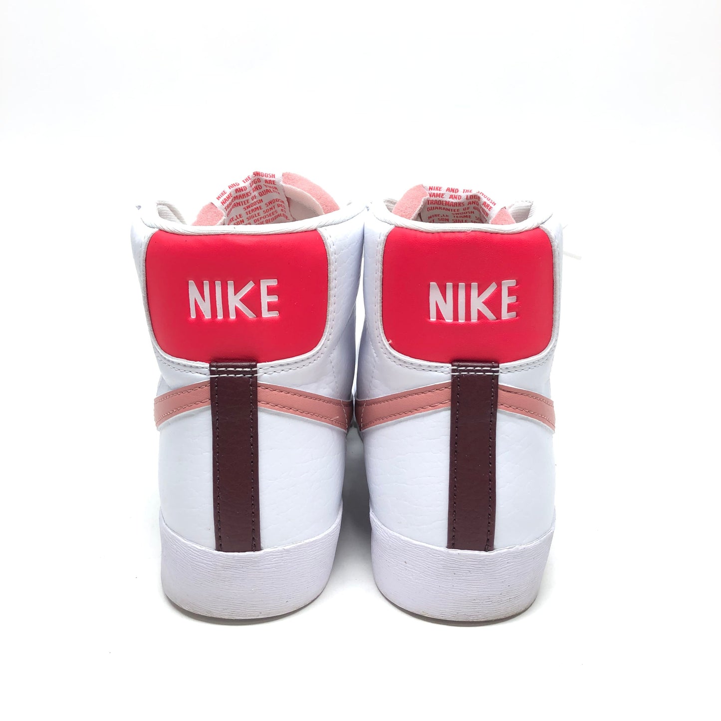 Shoes Athletic By Nike In Pink & White, Size: 9.5