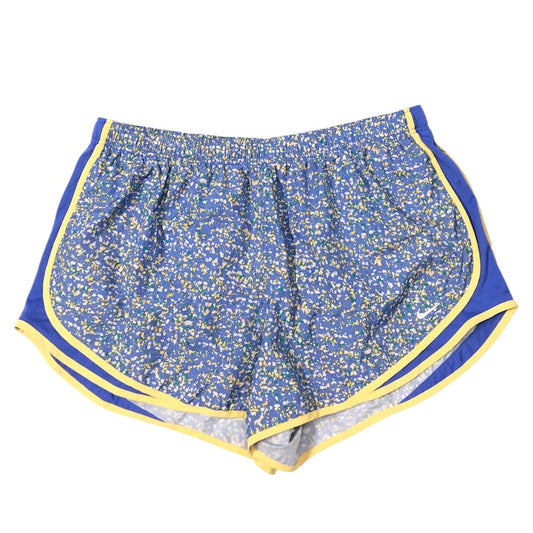 Athletic Shorts By Nike In Blue & Yellow, Size: 2x