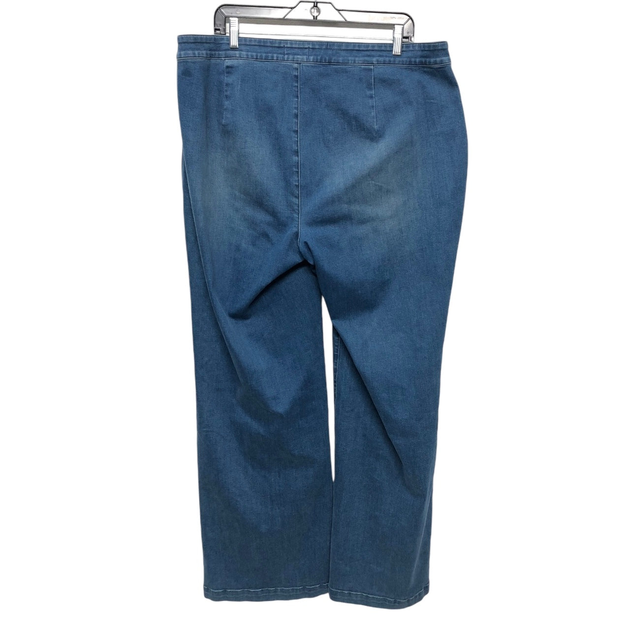 Jeans Wide Leg By Not Your Daughters Jeans In Blue Denim, Size: 16