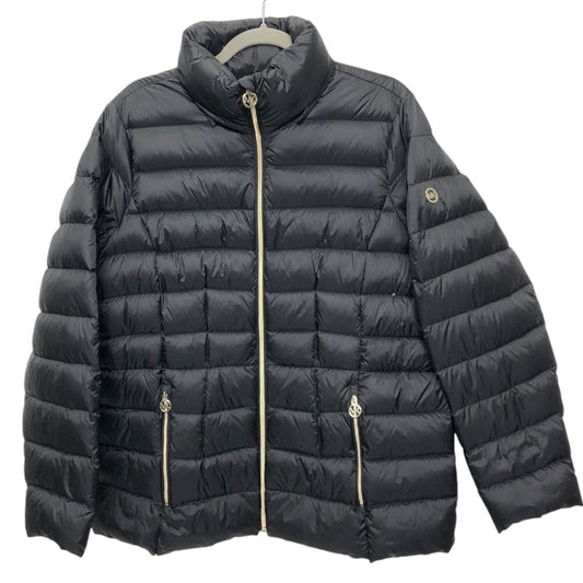 Jacket Puffer & Quilted By Michael By Michael Kors In Black, Size: 1x