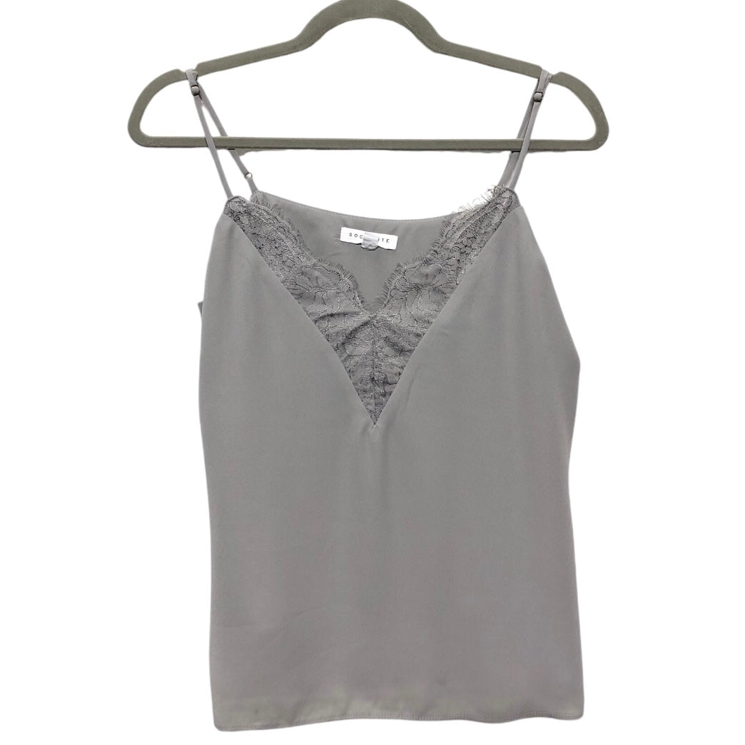 Top Cami By Socialite In Grey, Size: M