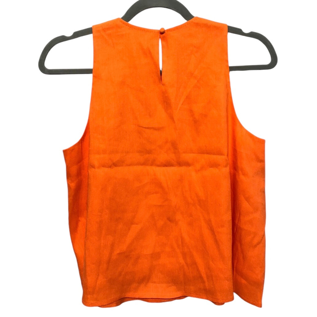 Top Sleeveless By Antonio Melani In Orange, Size: S