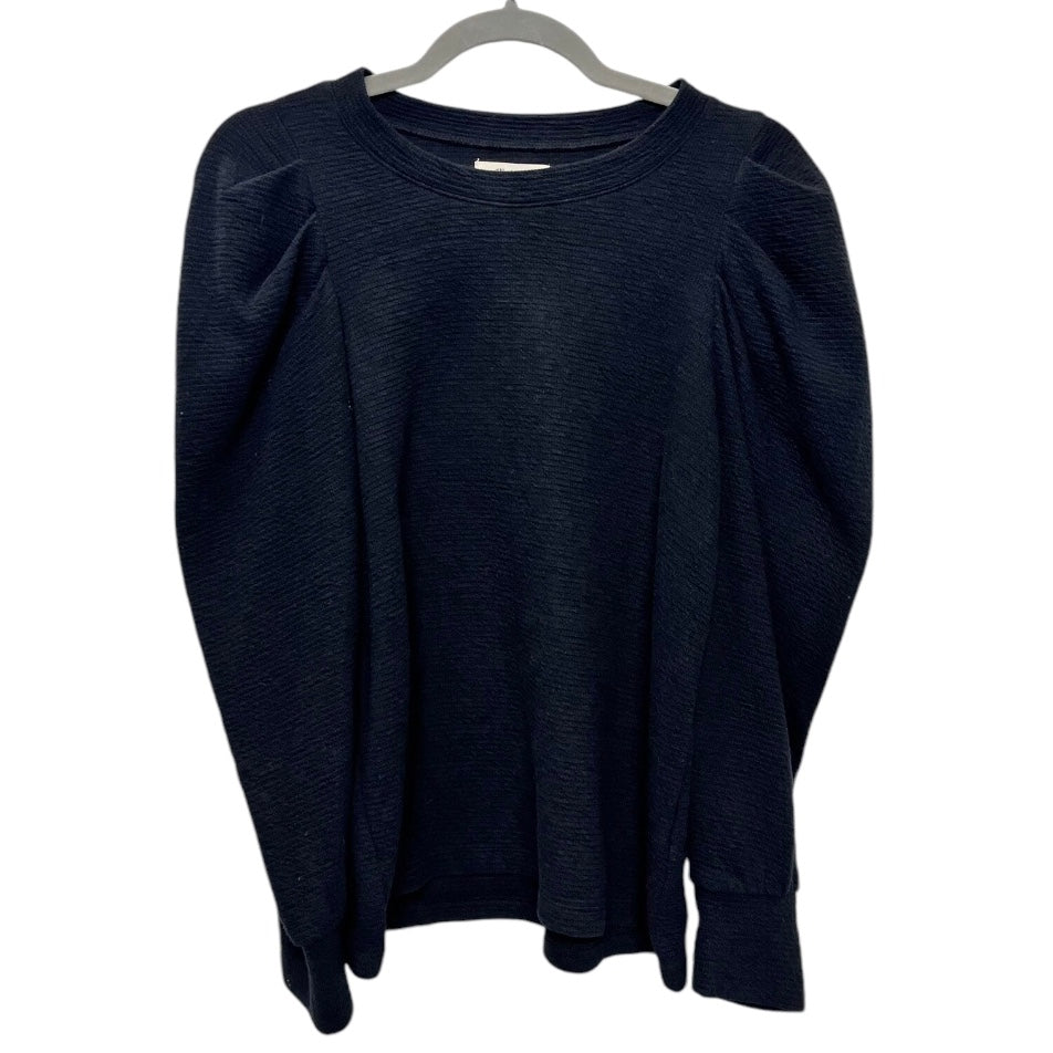 Top Long Sleeve By Madewell In Black, Size: M