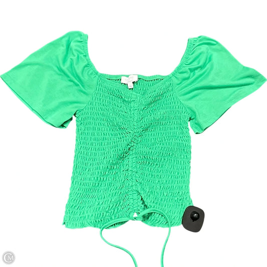 Top Short Sleeve By Crown And Ivy In Green, Size: Xs