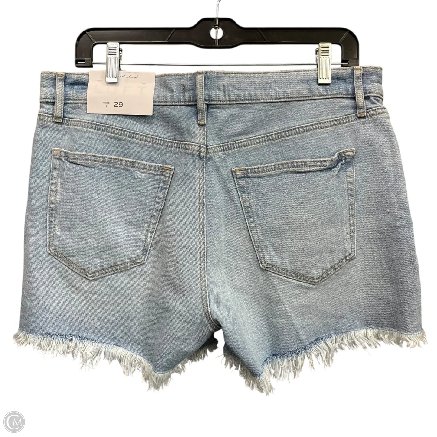 Shorts By Loft In Blue Denim, Size: 8