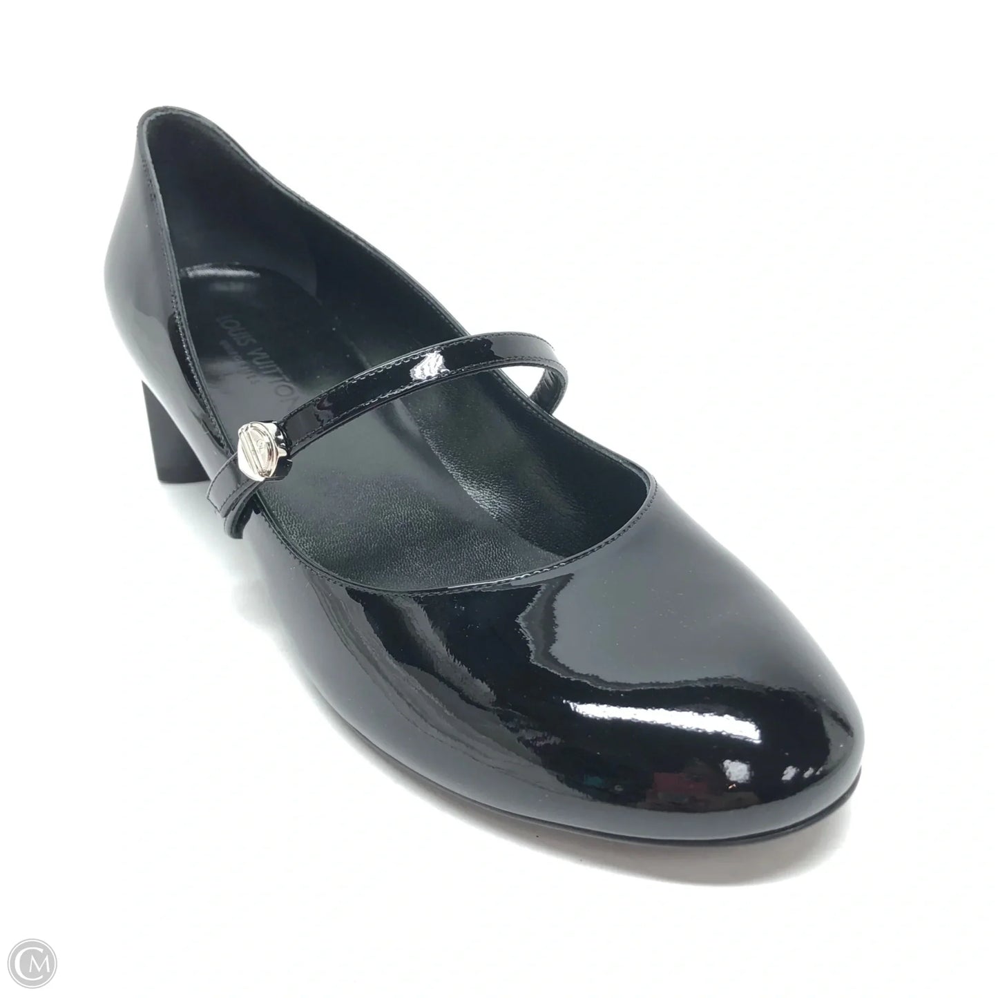 Shoes Luxury Designer By Louis Vuitton In Black, Size: 8.5