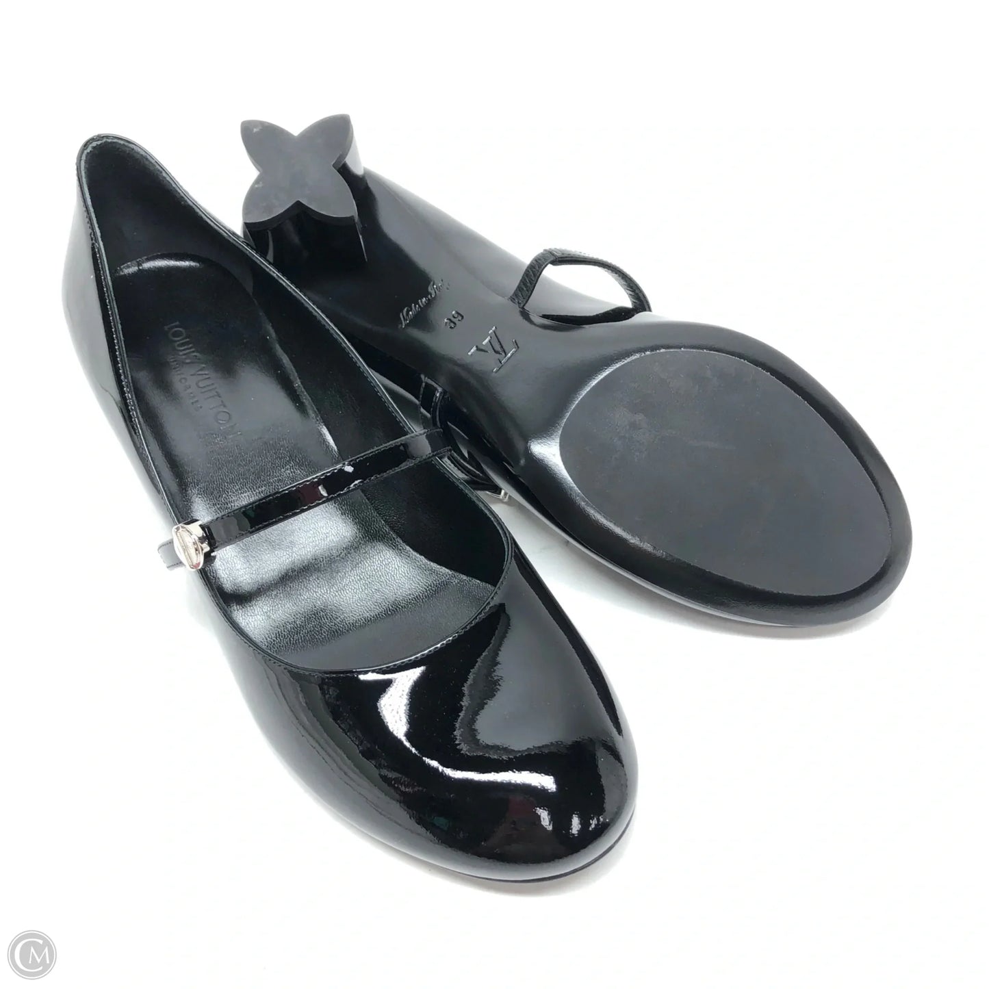 Shoes Luxury Designer By Louis Vuitton In Black, Size: 8.5
