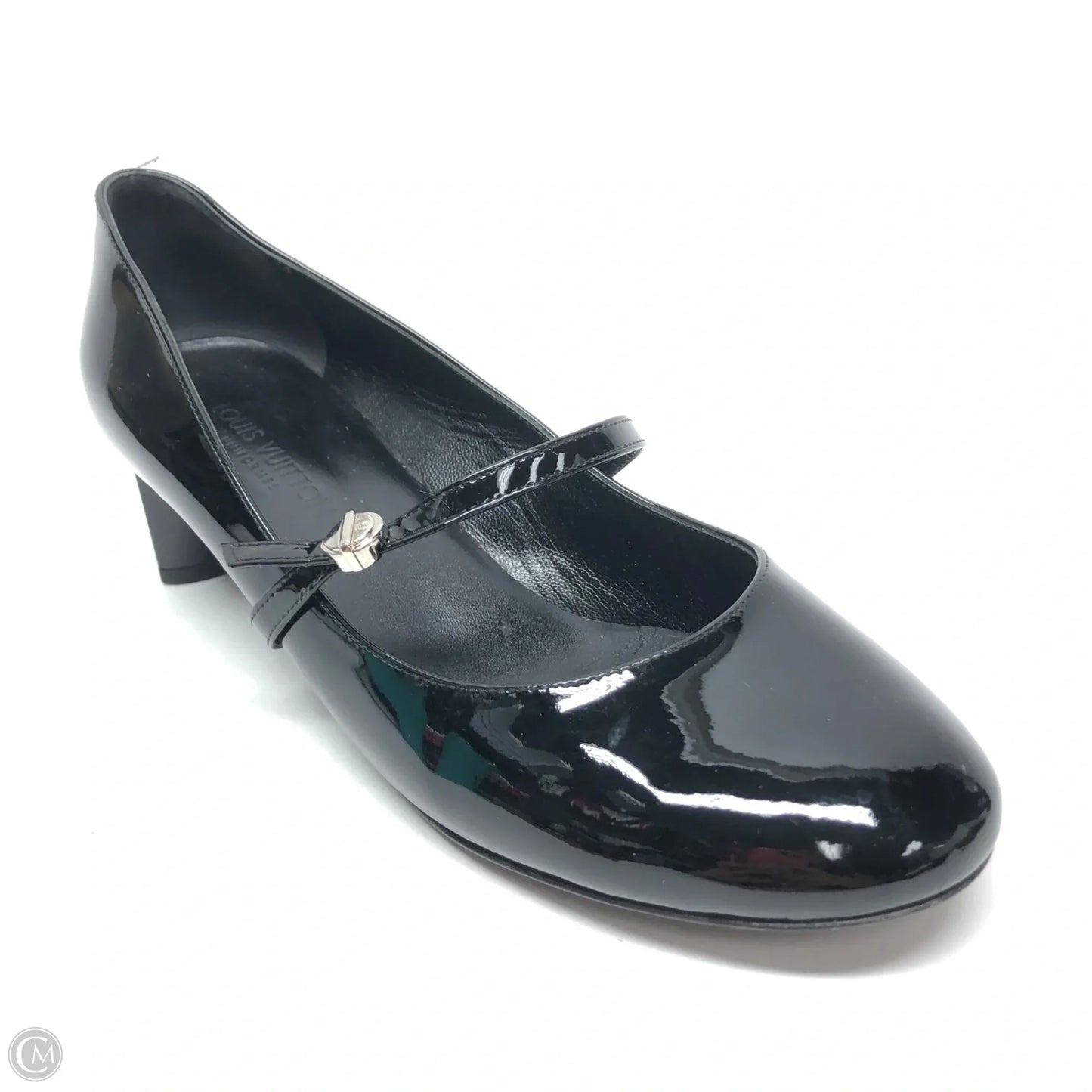 Shoes Luxury Designer By Louis Vuitton In Black, Size: 7.5