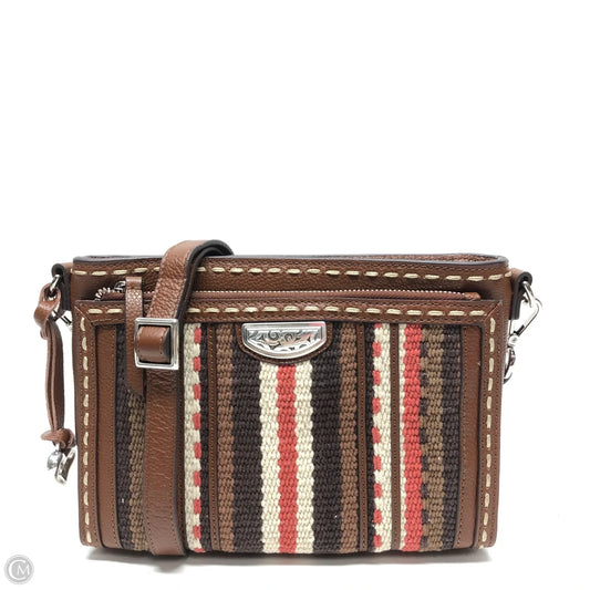 Crossbody Leather By Brighton, Size: Medium
