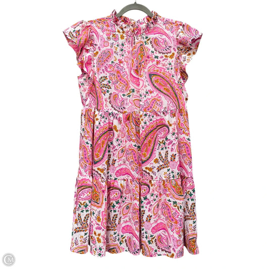 Dress Casual Short By Jodifl In Pink, Size: M