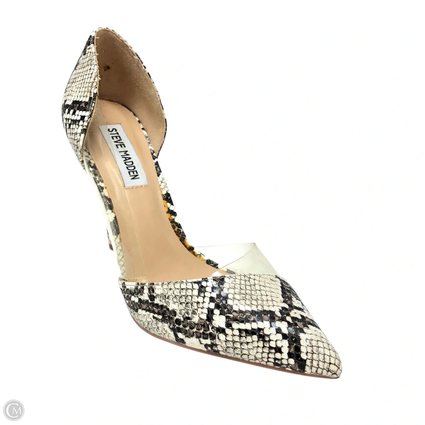 Shoes Heels Stiletto By Steve Madden In Snakeskin Print, Size: 7