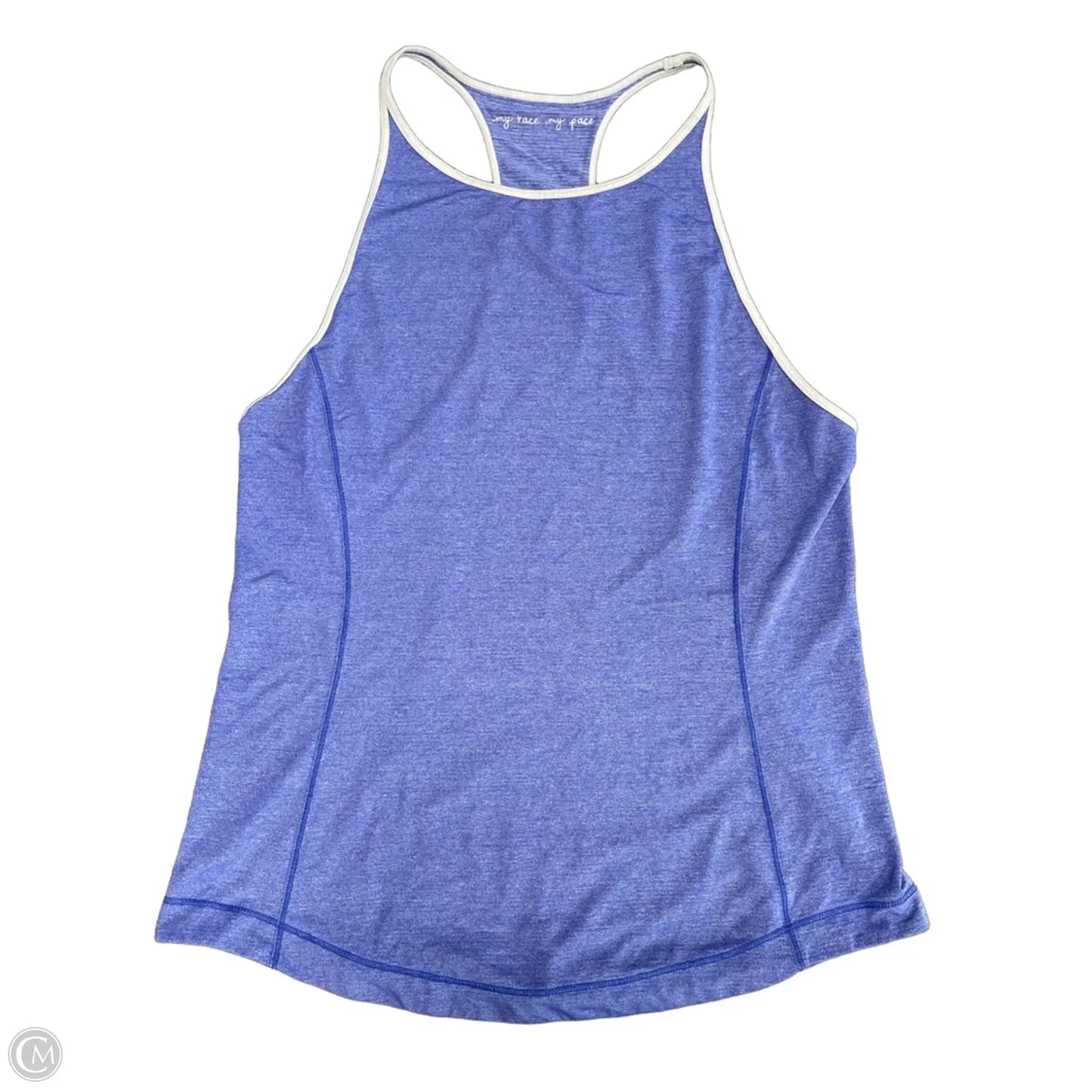 Athletic Tank Top By Lululemon In Blue, Size: M