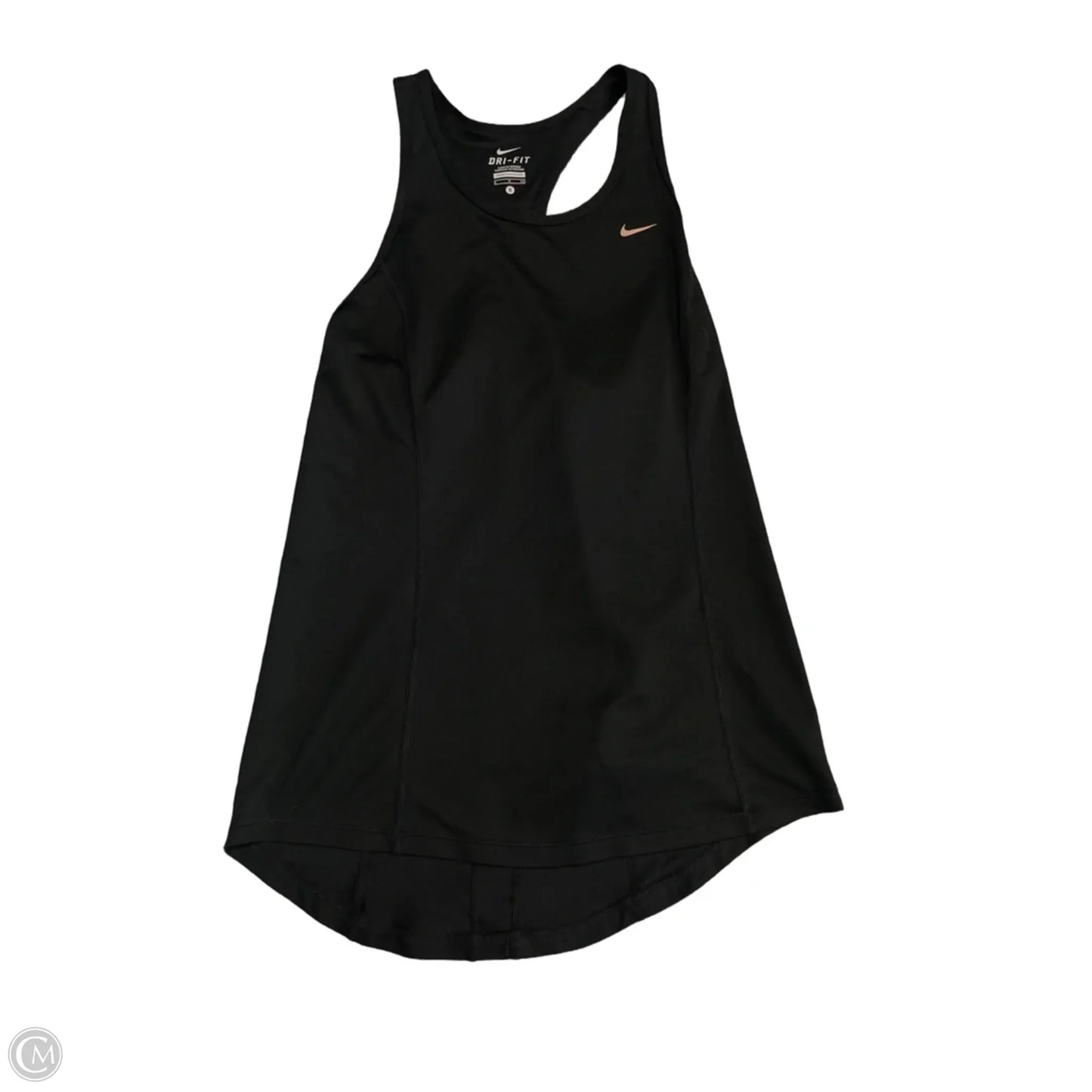 Athletic Tank Top By Nike In Black, Size: S