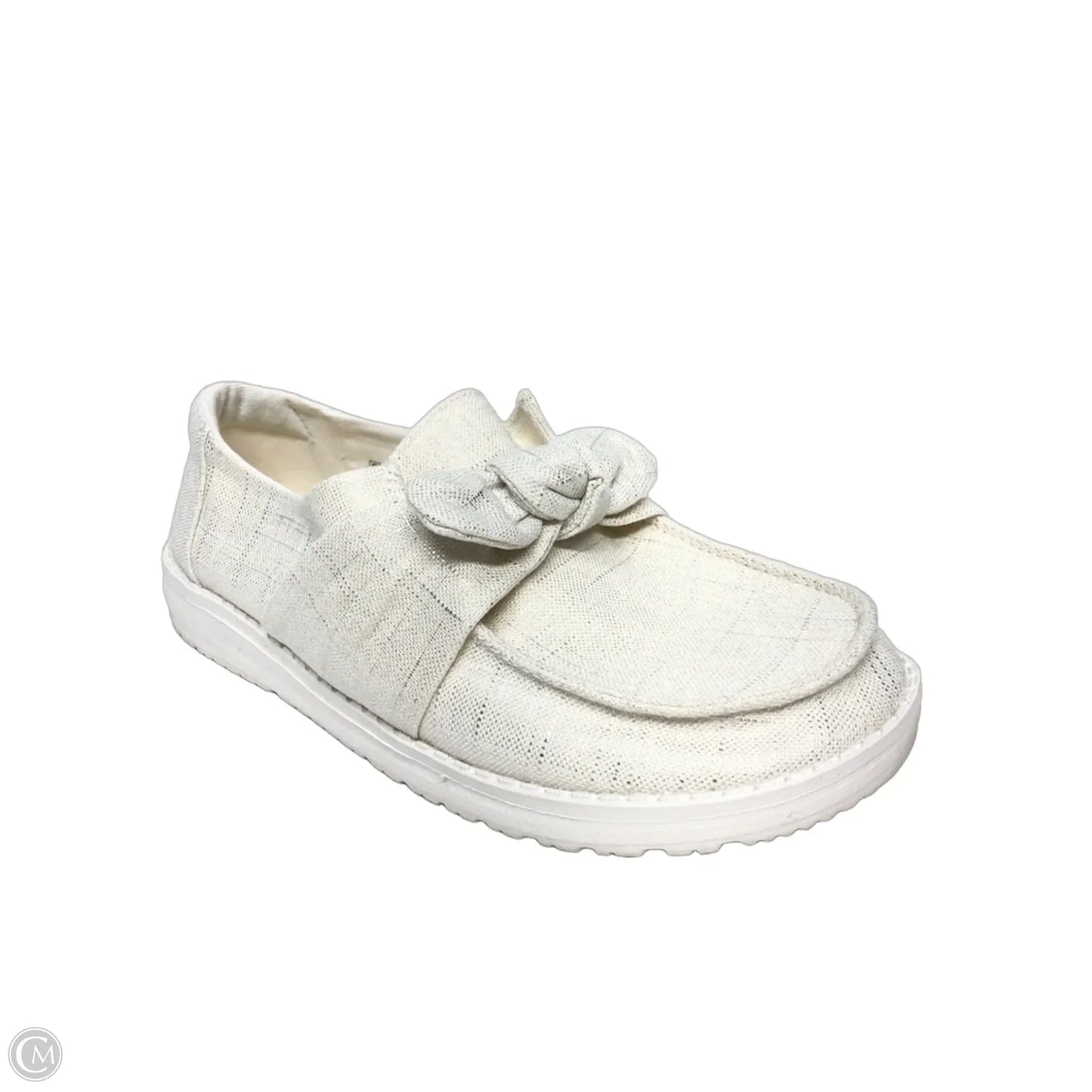 Shoes Flats By Hey Dude In White, Size: 7
