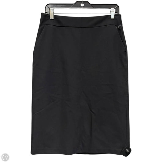 Skirt Midi By Liz Claiborne In Black, Size: 4