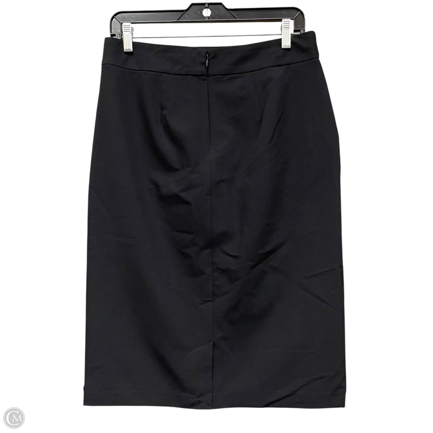 Skirt Midi By Liz Claiborne In Black, Size: 4