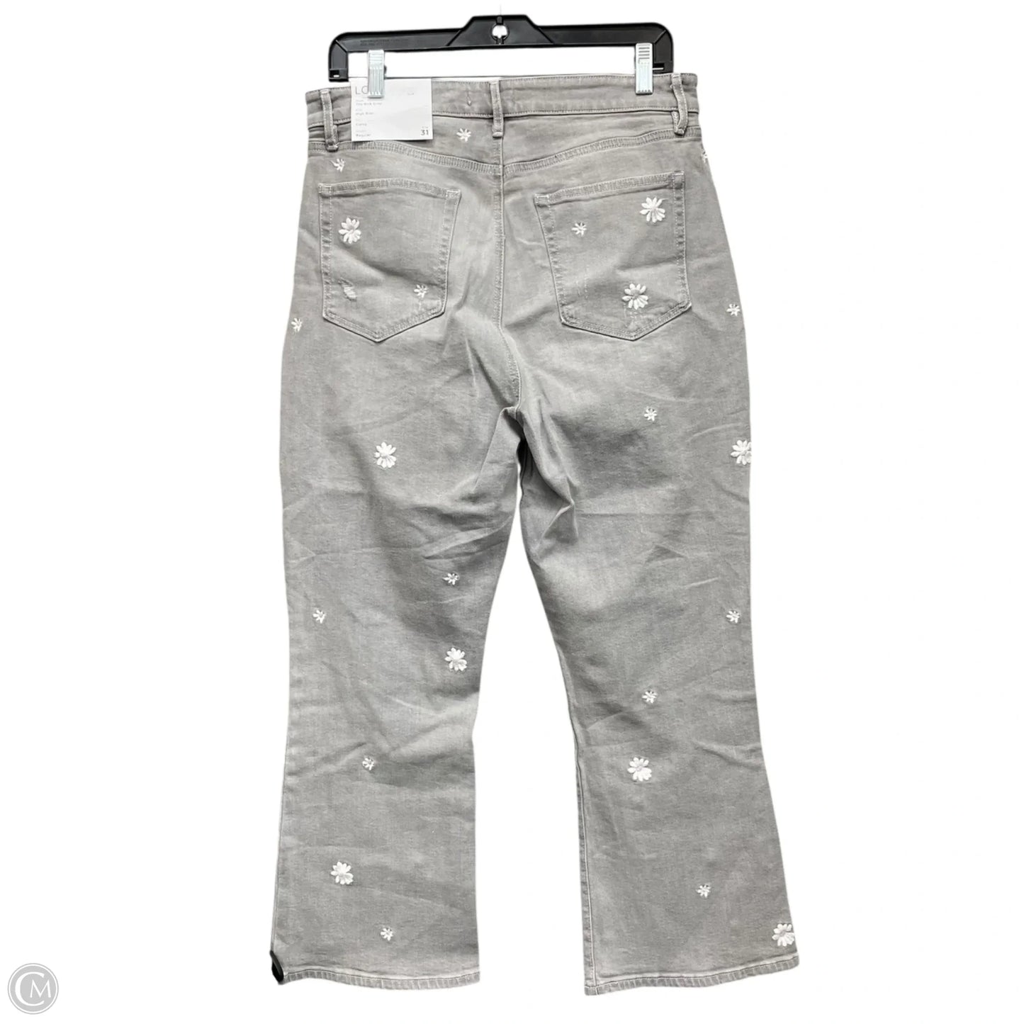 Jeans Boot Cut By Loft In Grey, Size: 12