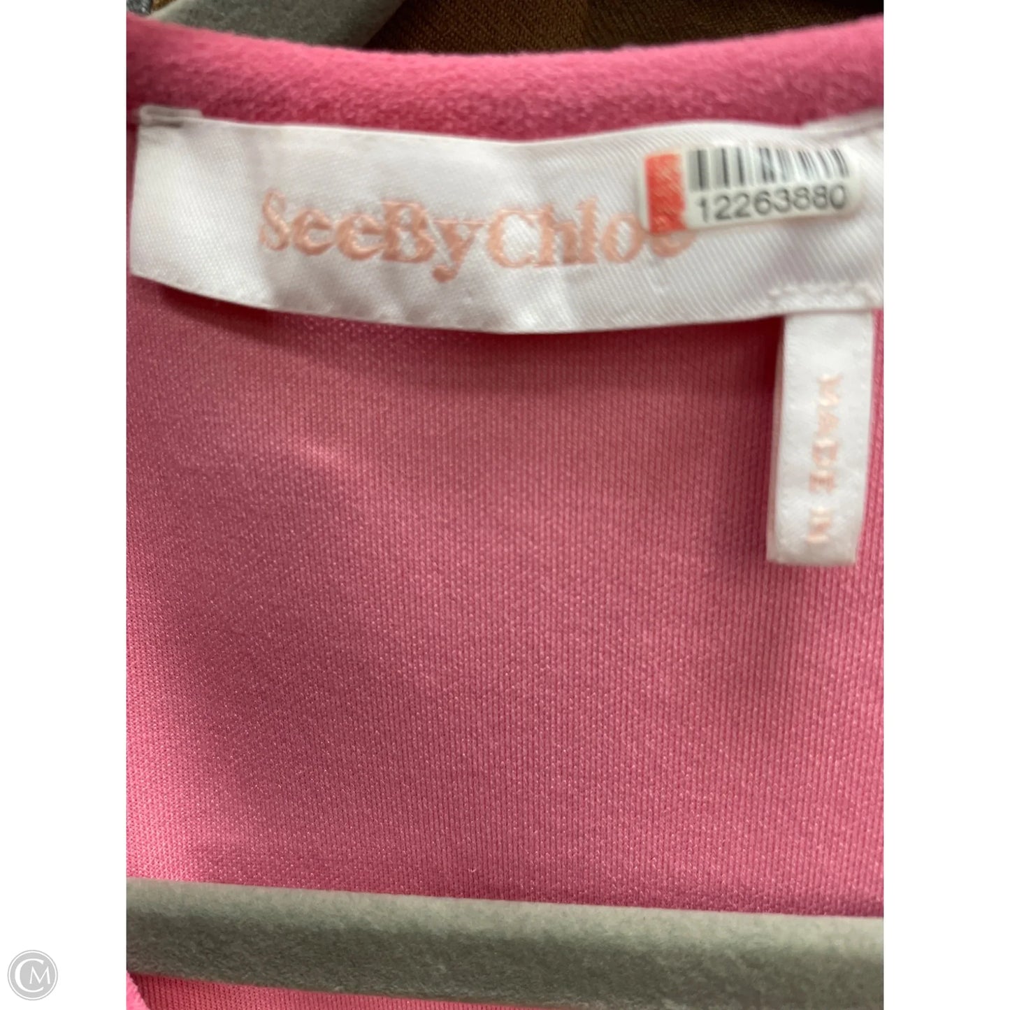 Dress Designer By See By Chloe In Pink, Size: Xs