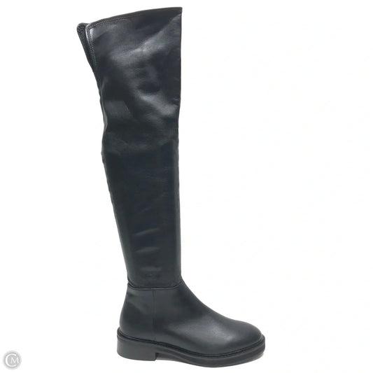 Boots Knee Heels By Steve Madden In Black, Size: 7.5