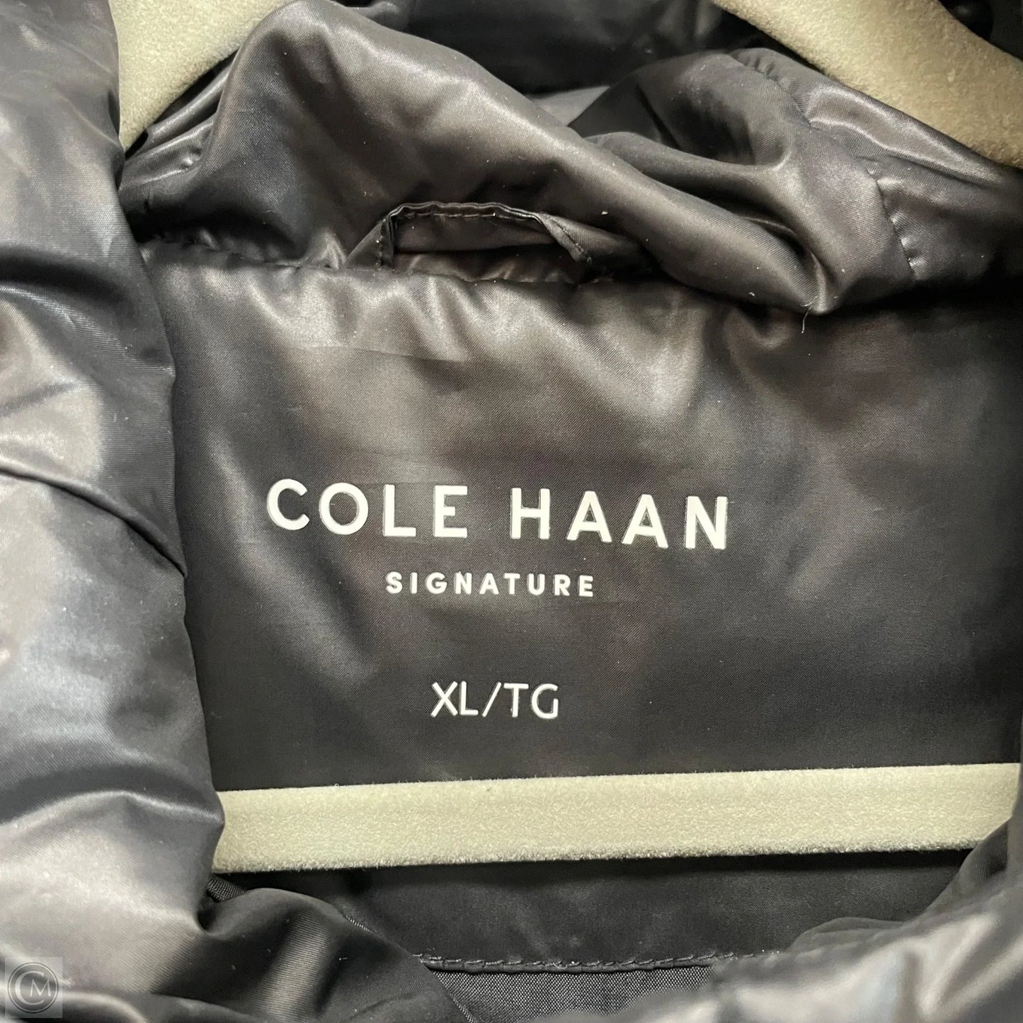 Jacket Puffer & Quilted By Cole-haan In Black, Size: Xl